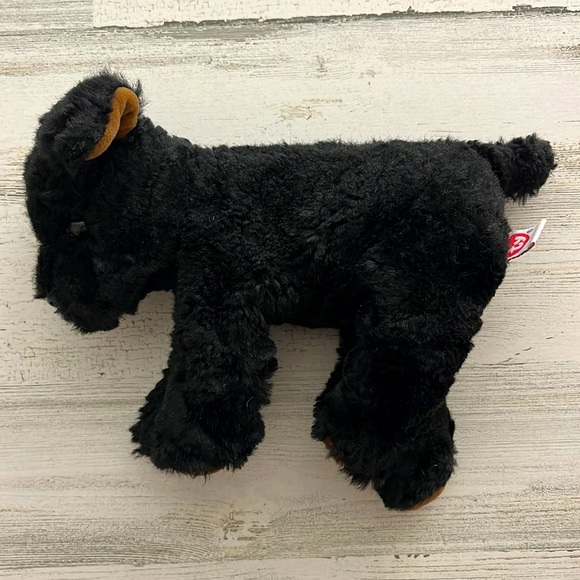 🎁 Vintage 1996 Ty Classic “Pepper” Puppy, Plush Beanie Baby with Brown Feet - Picture 3 of 5